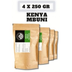 Castro Kenya Mbuni Natural Kahve 1000 Gr (4x250 Gr)