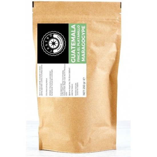 Castro Guatemala Maragogype Kahve 250Gr Castro Guatemala Maragogype Kahve 250Gr