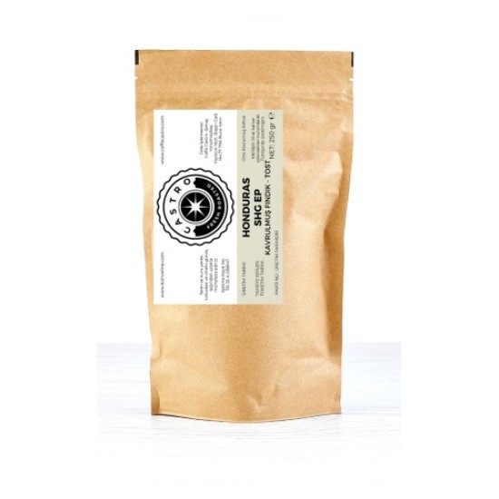 Castro Honduras SHG Kahve 250 Gr. Castro Honduras SHG Kahve 250 Gr.