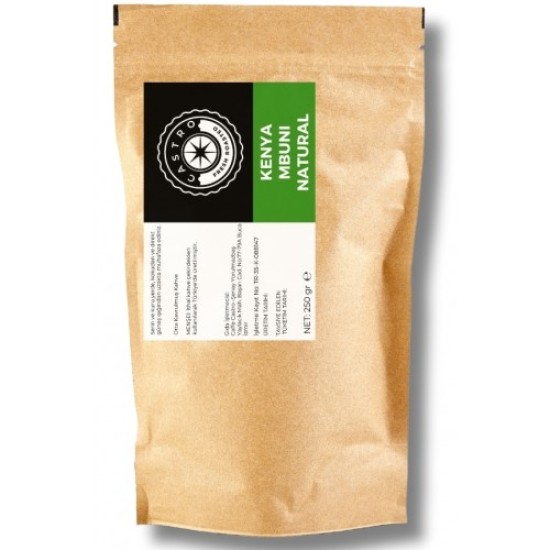 Castro Kenya Mbuni Natural Kahve 250 Gr