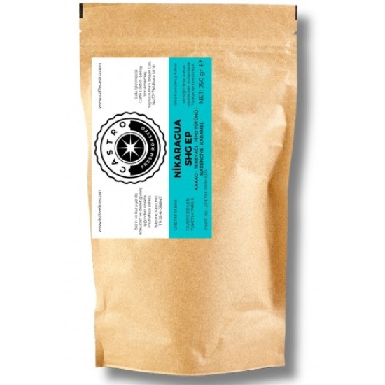 Castro Nikaragua SHG Kahve 250 Gr. Castro Nikaragua SHG Kahve 250 Gr.