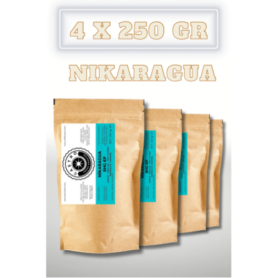 Castro Nikaragua SHG Kahve 1000 Gr. (4x250 Gr) Castro Nikaragua SHG Kahve 1000 Gr. (4x250 Gr)